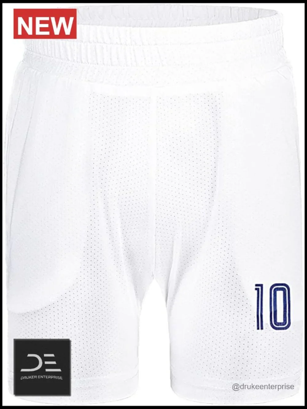 Youth Soccer Jersey Kit - Breathable Poly-Spandex Quick-Dry for Training & Games